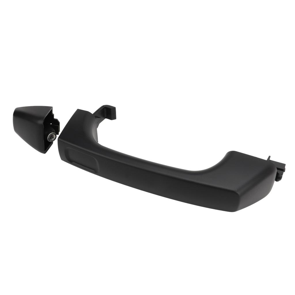 Automotive Exterior Door Handle 1253074667 Door Handle End Cap Replacement for Hummer H3 H3T Black