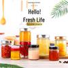 Junpan Food-Grade Glass Storage Jars with Lids