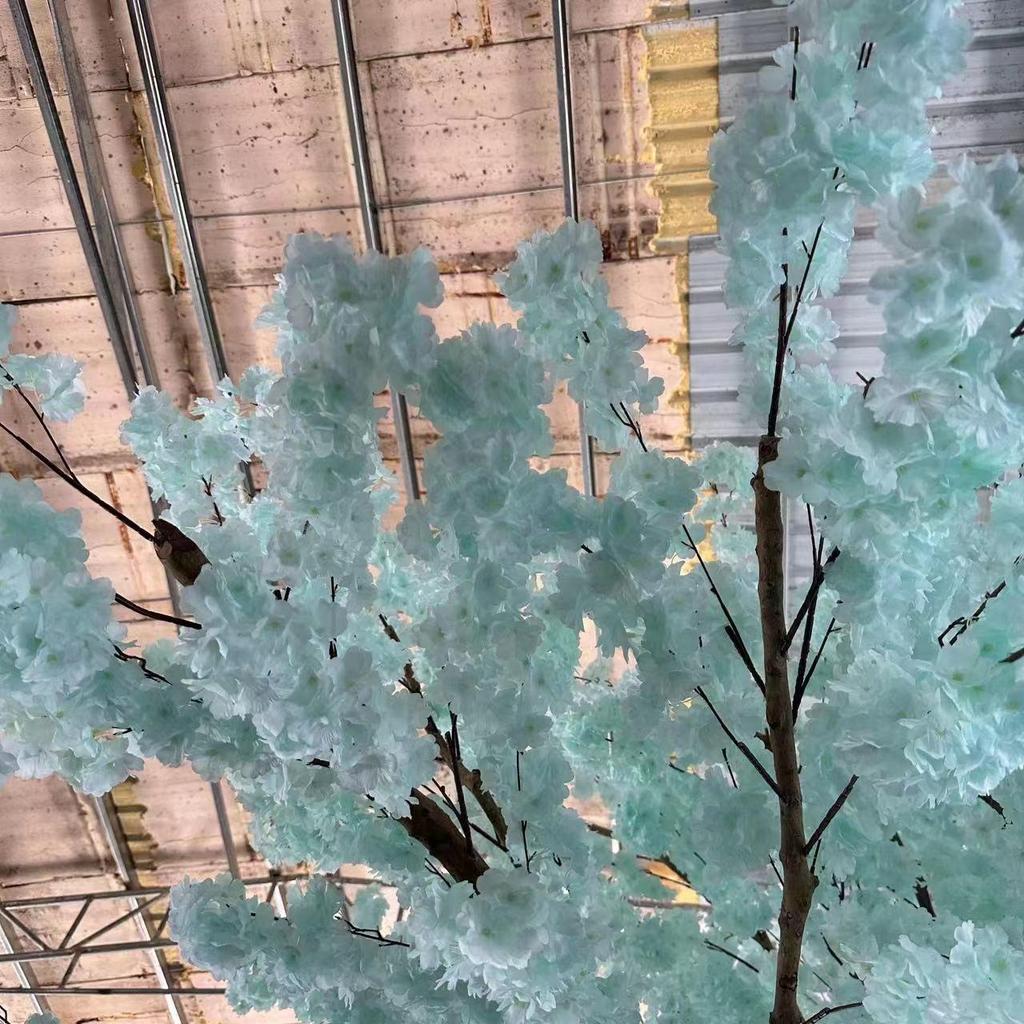 Large Artificial Cherry Blossom Tree for Indoor Display and Landscape Decoration