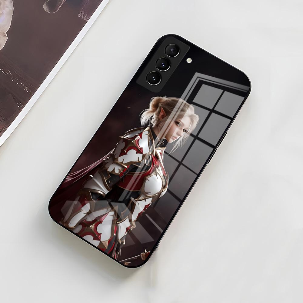 L-Lineage 2 Phone Case For Samsung A56 A36 A26 A16 A15 A25 A35 A55 A14 A34 A24 A54 Glass Case