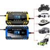 12V 24V Car Motorbike Battery Chargers AGM Lead-Acid Automatic Repair Device