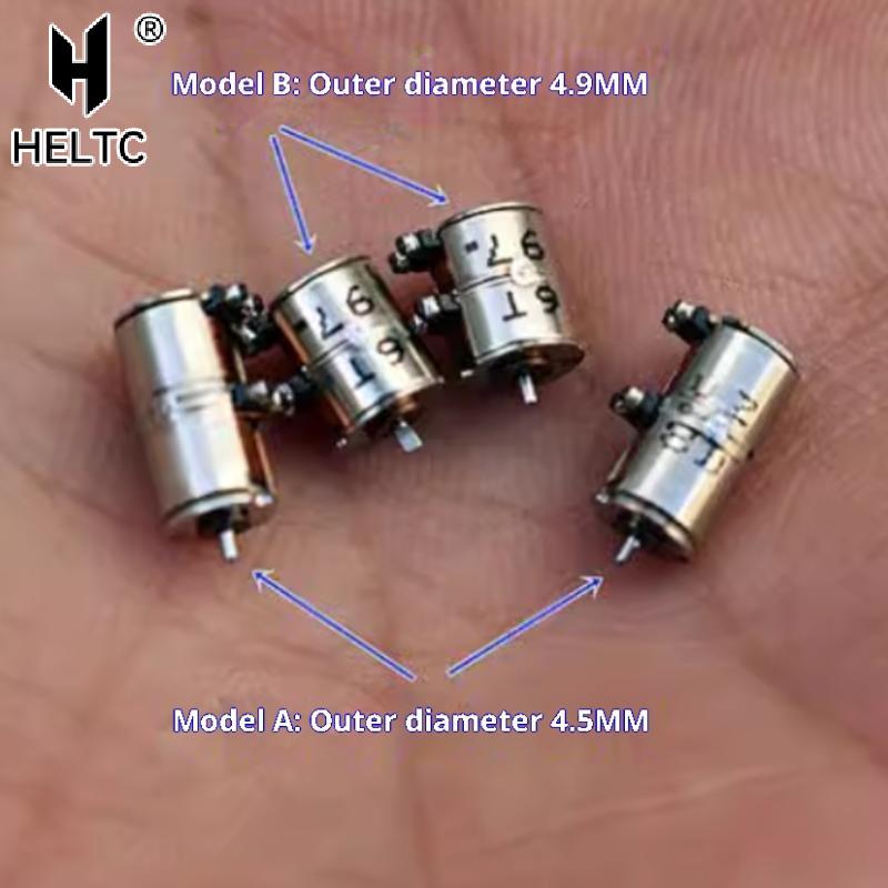 

10 шт. Микро 2-фазный 4-проводной прецизионный шаговый двигатель DIY Объектив цифровой камеры Мини Ультра Крошечный 4,5 мм / 4,9 мм Шаговый двигатель 10pcs B