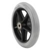 2Pcs 6in Front Wheelchair Wheel PU Wear Resistant Non Slip Universal Solid Wheelchair Tires Replacement