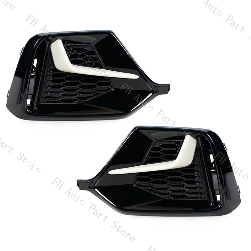 Front Rear Fog Lamp Light Trim Frame Shell Cover Lid Bezel For Honda Civic Hatchback 2020 2025