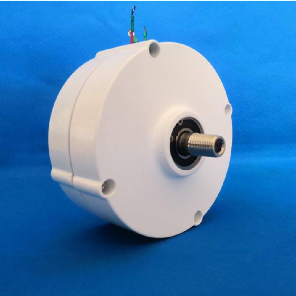 400W 600W 12V 24V 3 Phase Gearless Permanent Magnet Generator With MPPT Wind Controller For Wind Turbine Water Turbine DIY 12V