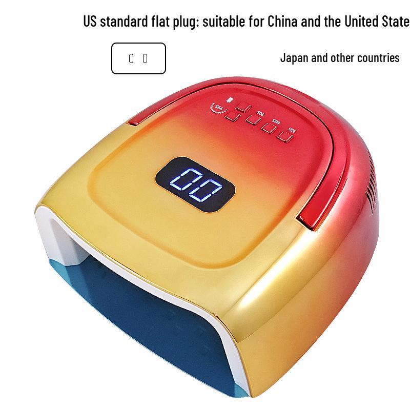 

Rechargeable Wireless LED Gradient Nail Therapy Lamp & Dryer