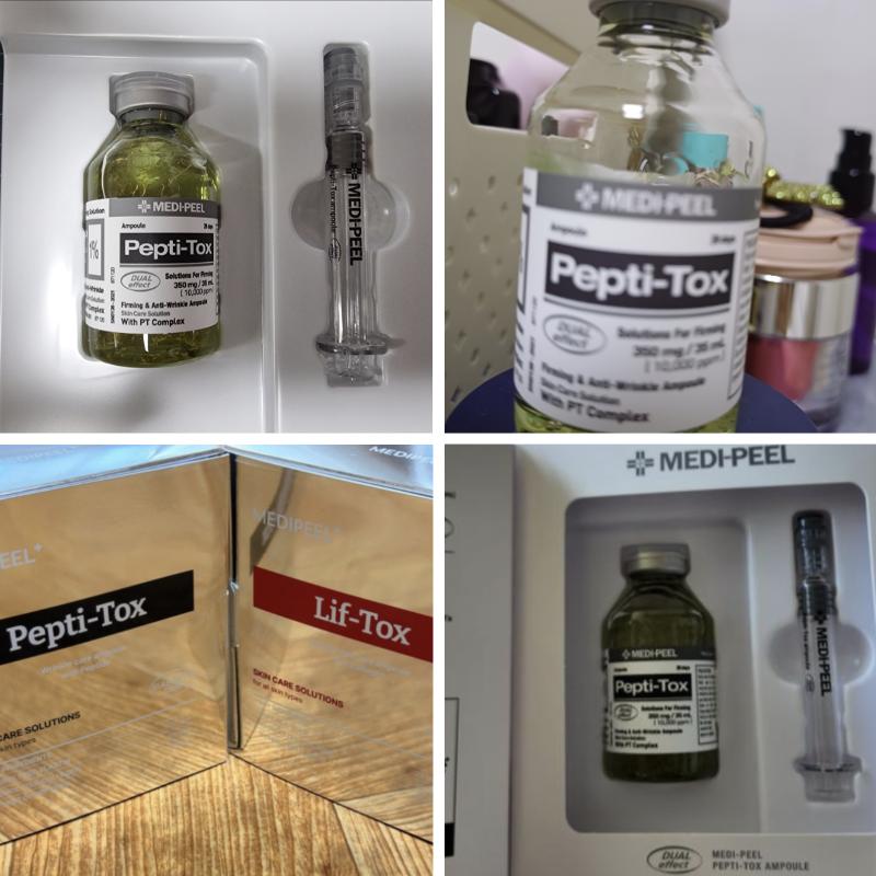[MEDIPEEL] Ampolla Pepti-Tox 35ml Ampolla Rassodante con 7 Peptidi e Collagene