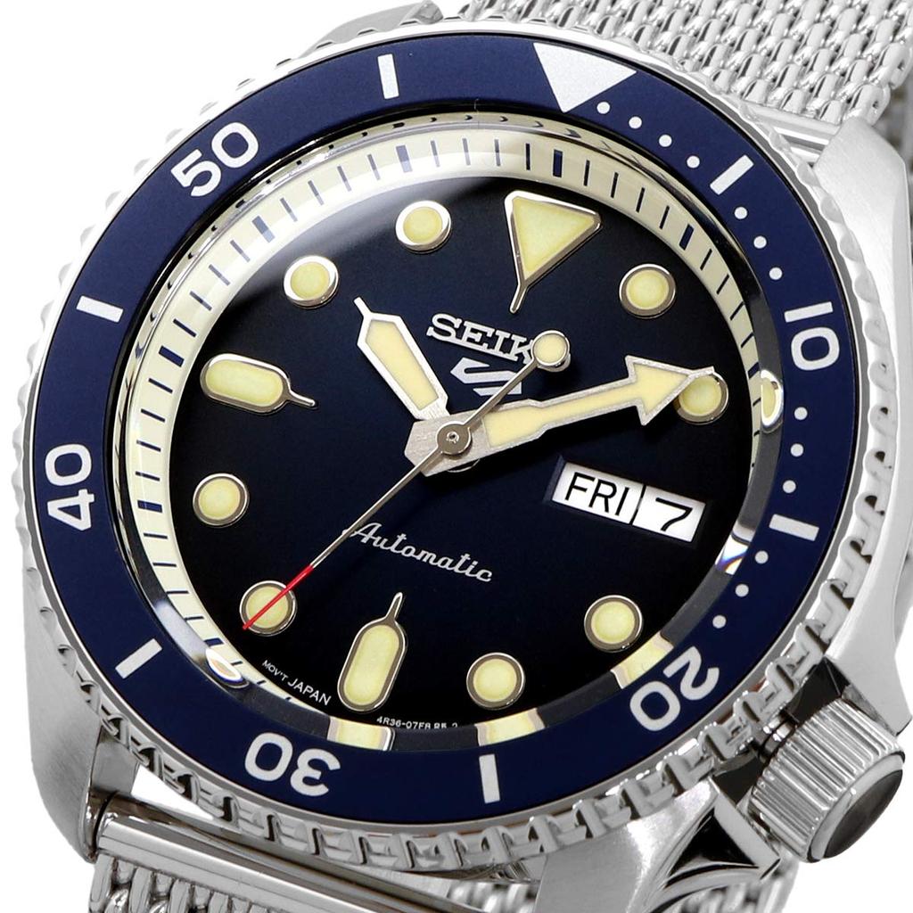 Seiko 5 Sports Automatic Limited Edition Men's Wristwatch SRPD71 Blue