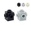 MOC Compatible Assembles Particles 4733 Brick Special 1x1 Studs On 4 Sides Building Blocks DIY Educational Creative Spare Toys