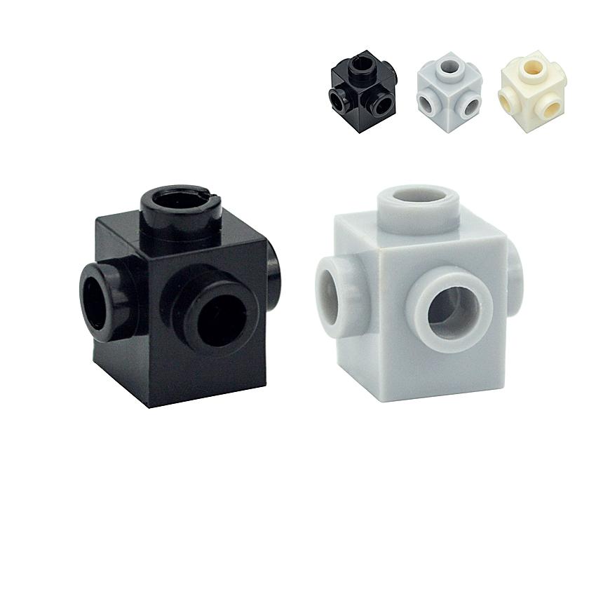MOC Compatible Assembles Particles 4733 Brick Special 1x1 Studs On 4 Sides Building Blocks DIY Educational Creative Spare Toys