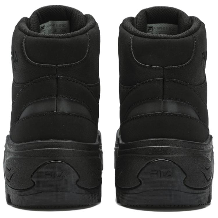 Fila Amica Comfortable Simple Mid-Top Casual Shoes Women Sneaker Black F12W441113F