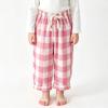 Children's Pant Spring Summer Vintage Casual Baggy Plaid Pants for Kids Girls Boys Trousers