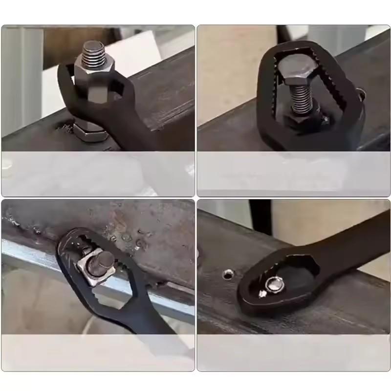 Universal Torx Wrench 3-17mm Thickness Self Tightening Adjustable Wrench Board Double Head Torx Spanner Hand Tools