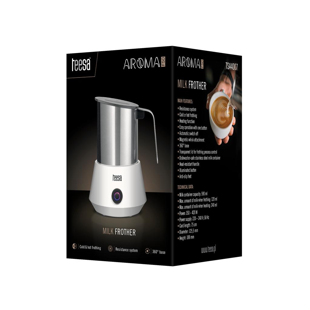 Teesa AROMA F50 milk frother warmer