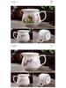 Tea Sea Blue & White Porcelain Gong Dao Bei: 250ml Spare Parts Milk Jug & Tea Separator Cold Pot.