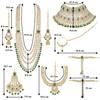 Ethnic Traditional Kundan Dulhan Bridal Jewellery Set Gift for Women