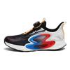Anta Monthly Breathable Lightweight Running Shoes Kids Sneakers Black White Silver 312325519-8