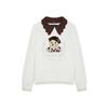 Teenie Weenie Women's Bear Polo Collar Sweatshirt