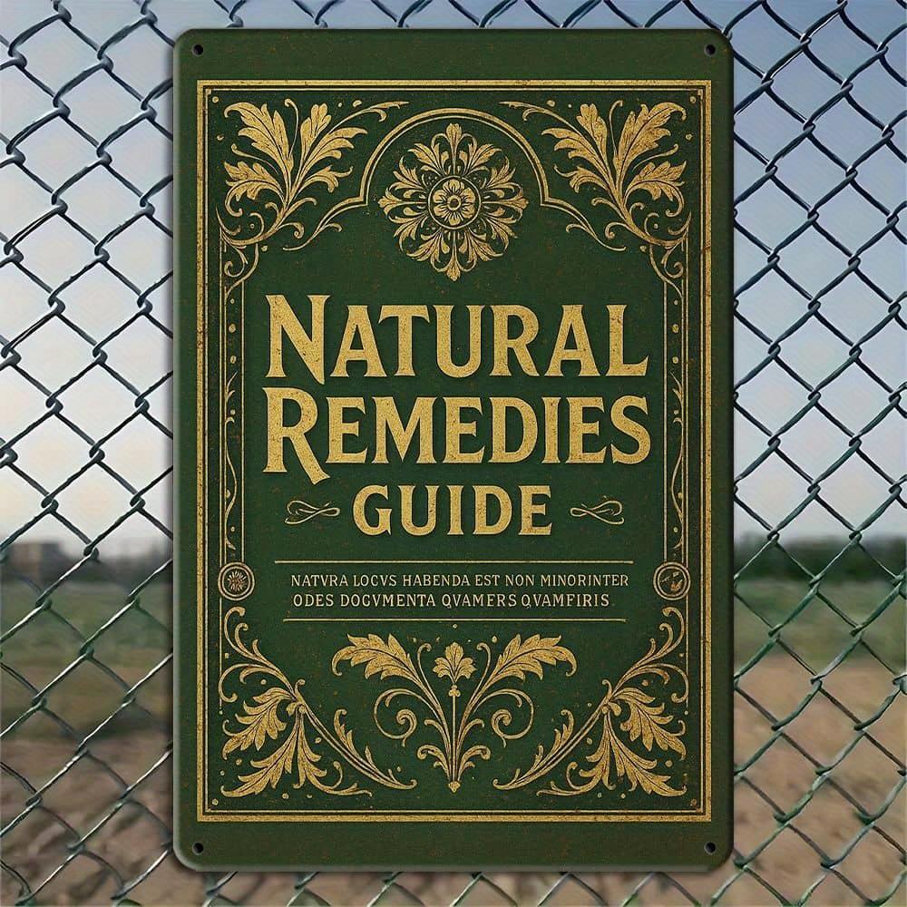 

Винтажная металлическая табличка Барбары О Нил, 8x12 дюймов, деревенское настенное искусство чистый