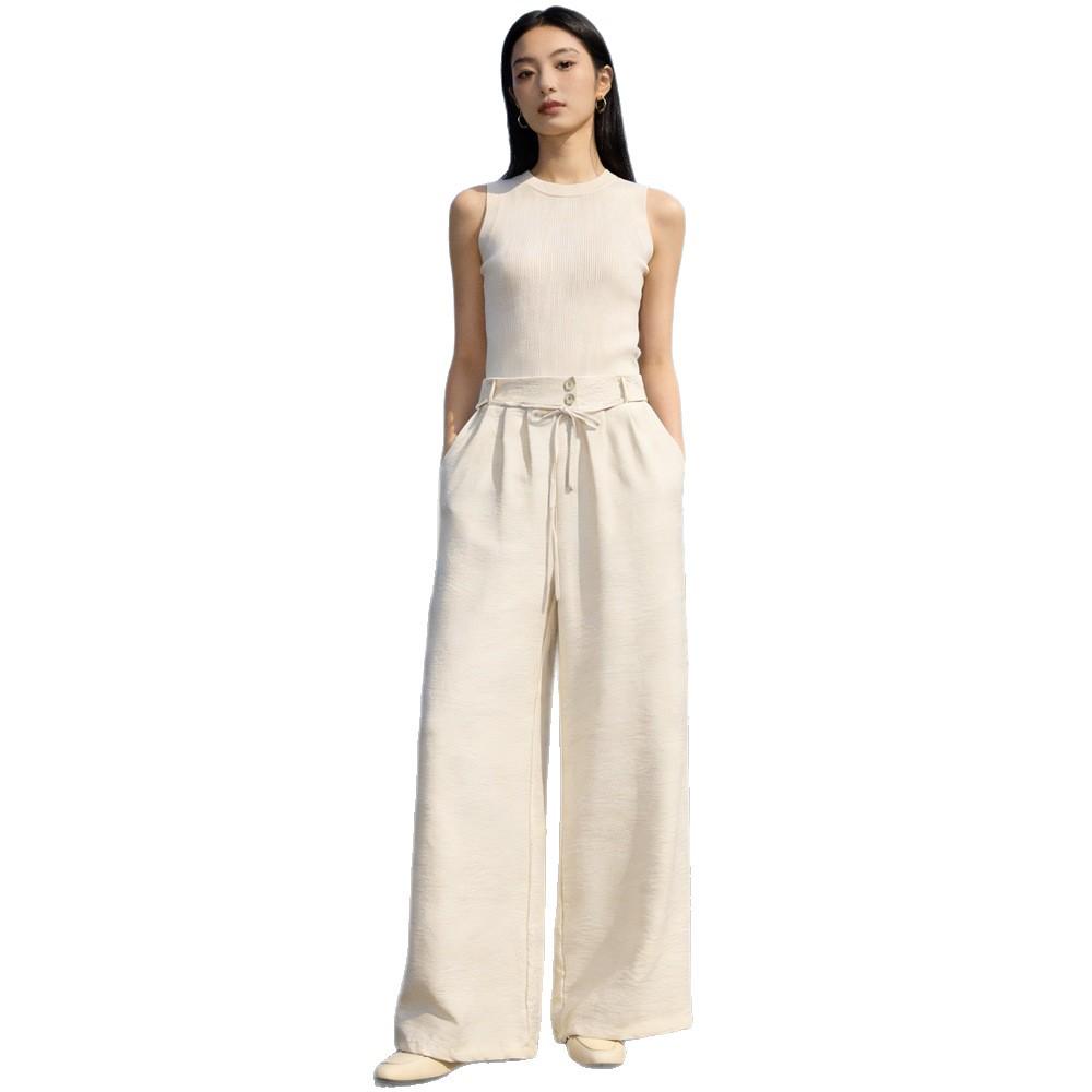 Women's High-Waisted Loose Wide-Leg Sweatpants - Spring/Summer 2026 Style