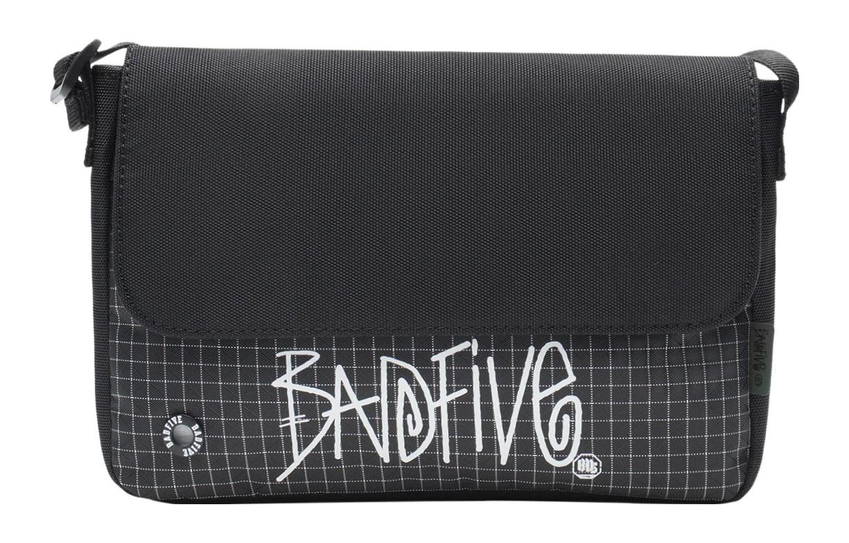 Li Ning Cotton Polyester Shoulder Bag, Crossbody Bag Regular Unisex Black ABDS179-1