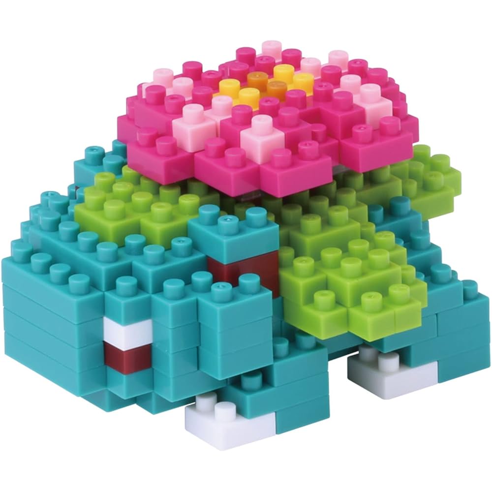 Nanoblock Pocket Monsters Bulbasaur Building Set NBPM-018 150 Pieces Educational Toy