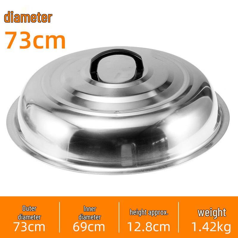 Diruien Heightened & Thickened Stainless Steel Pot Lid