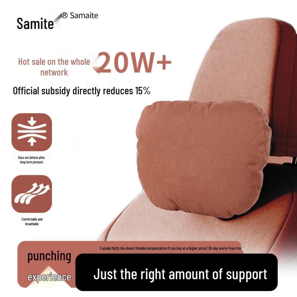 Maybach Second-Gen Car Headrest & Lumbar Pillow for Tesla & Xiaomi