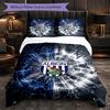 West Bromwich Albion Football Set Biancheria da Letto 3 Pezzi Morbido Set Copripiumino con Federe Set Decorazione Camera da Letto per la Casa