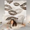 Fashion Leopard Lips Tapestry Trendy Animal Pattern Polyester Wall Hanging Aesthetic Bedroom Dorm Living Room Home Decor