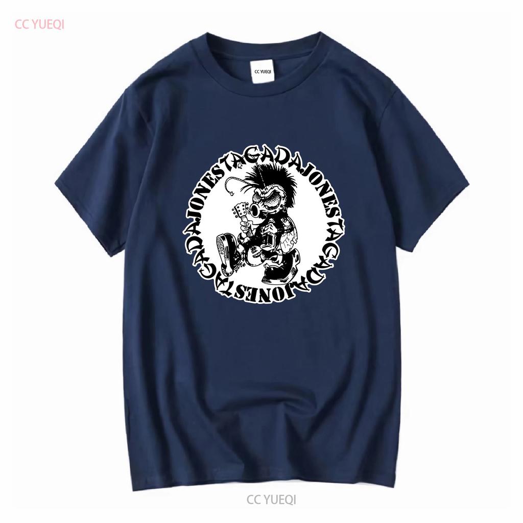 TAGADA JONES T Shirt Band Hardcore Anarcho Punk Rock Long or Short Sleeves Vintage Washed Comfortable Unisex Homme Soft