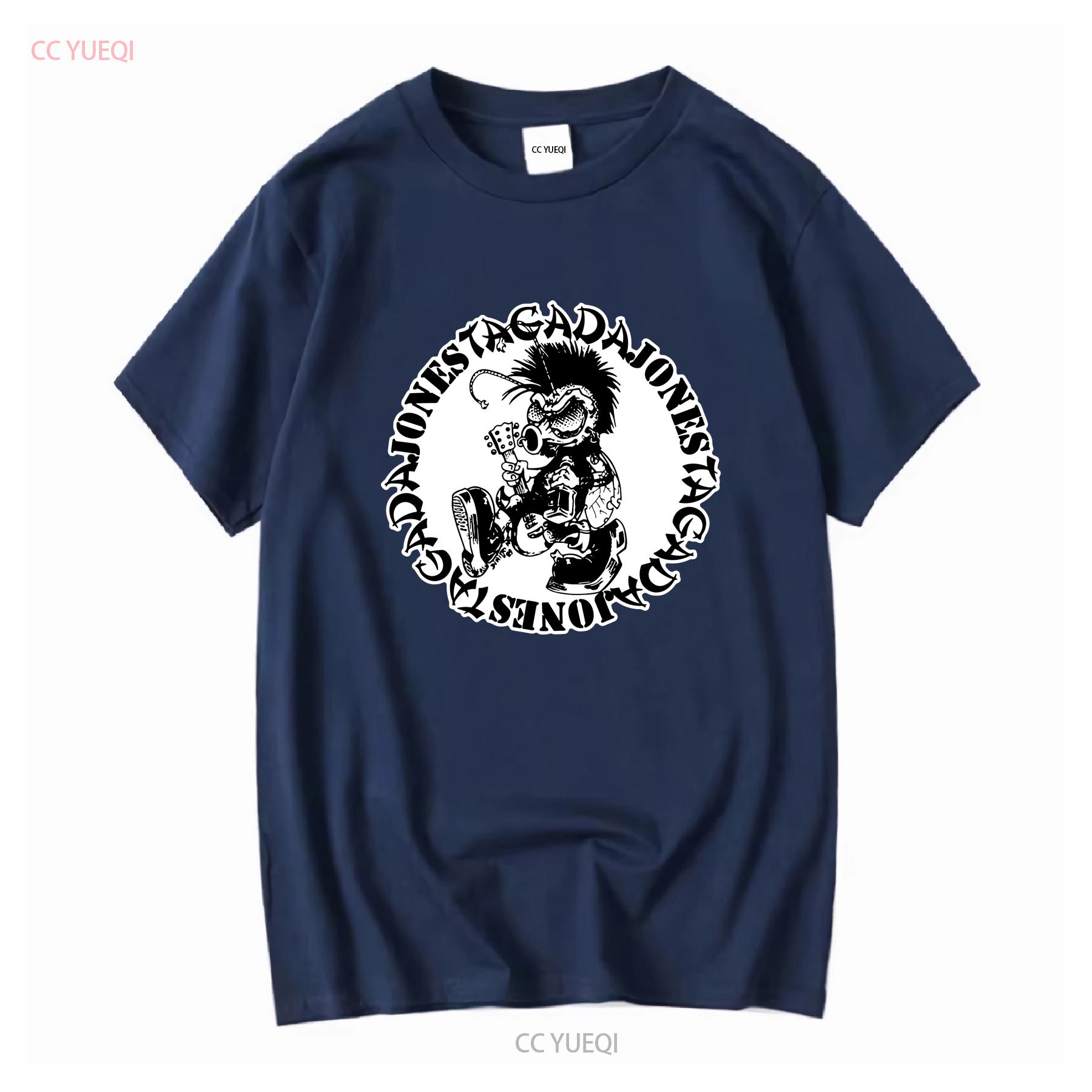 

TAGADA JONES T shirt band Hardcore anarcho Punk Rock long or short sleeves vintage Washed Comfortable Unisex homme Soft 3XL