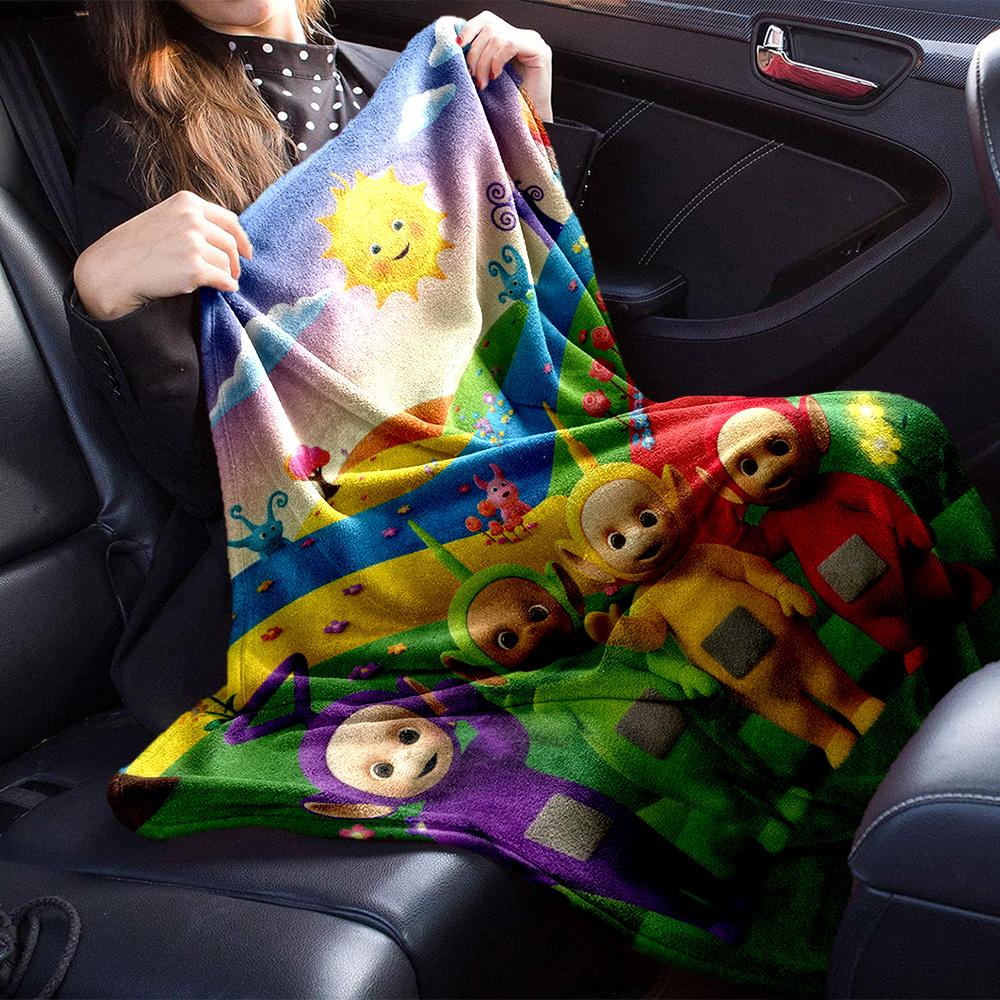 Teletubbies Blanket, High quality Comfortable for All Seasons, Home Decor, Warmth and Comfort