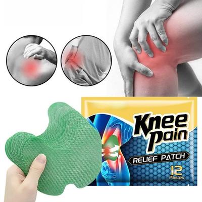 12pcs Knee Velcro Relieves Knee Pain and Swelling Knee Patch Knee Recovery Patch