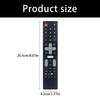 Replacement Remote Control Ergonomic Design And Easy Functionality for Skyworth LCD TV and Multiple Device Compatible