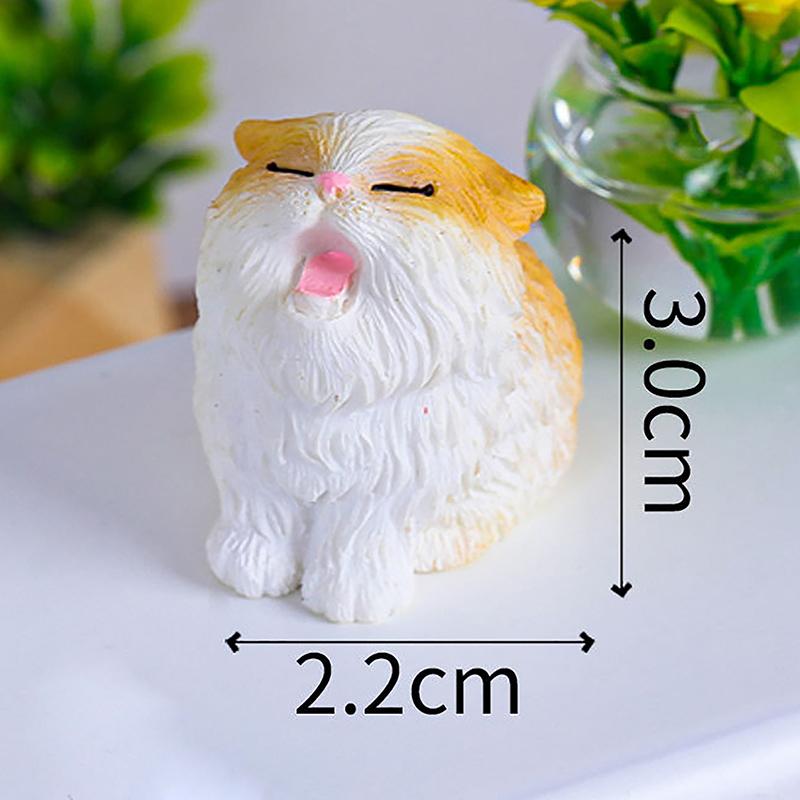 

Творческие милые мультяшные коты Мини украшения Поделки Украшения для дома Съемки Фон Реквизиты для рабочего стола Маленькие украшения Подарки