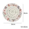 Dumpling Draining Plate, Tray, Multifunction Round Fruit Drain Dish Flatware, Serving Plate