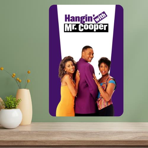 Hanginapos with Mr Classic TV Show Metal Poster Sign 20x30cm（7.8x11.8inch）