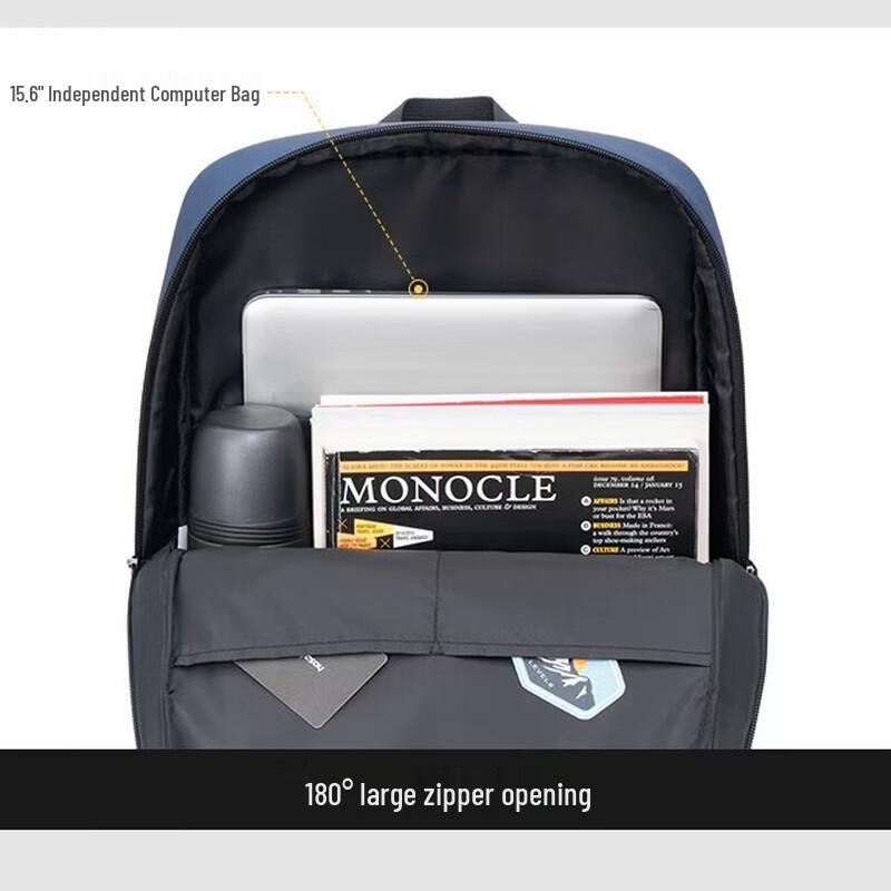 LEVEL8 Casual Business Commuter Laptop Backpack