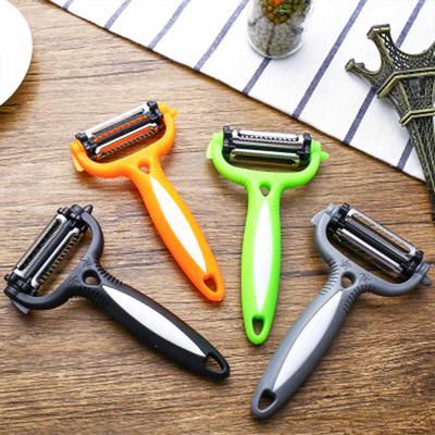 Çok fonksiyonlu 360 Derece Döner Havuç Patates Soyucu Gadget Sebze Meyve Şalgam Dilimleme Kesici