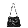 Rhombus Chain Small Bag Women's New Fashion Retro Bucket Bag Versatile Casual Messenger Bag