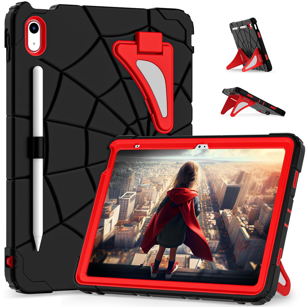 Tablet Protective Case Spider A1 Model Is Suitable for iPad A16 11Th ()/Ipad 10.9 10Th () with Stand 10 Colors Available