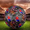 Yamal 19 Streetwear Fashion Icon Soccer Ball Size 5 Football Machine-Stitched Indoor/Outdoor Training and Matches Soccer Accessory