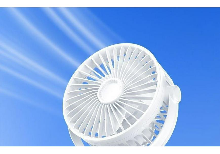 Portable Silent Mini Octopus Fan for Stroller, Dorm, Office, Desktop & Outdoor Use
