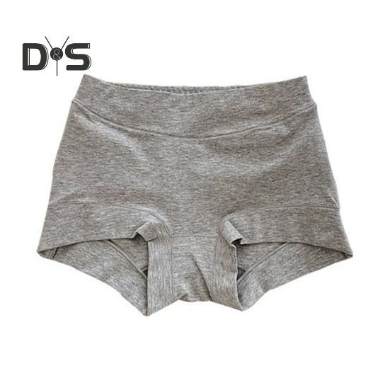 Women's Boyshort Panties Full Coverage Cotton Boxer Briefs Seamless Stretch Underwear Panties for Daily Wear