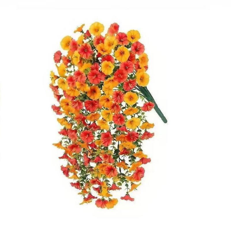 Realistic Appearance Morning Glory Vine Artificial Vine Fade Resistant 1