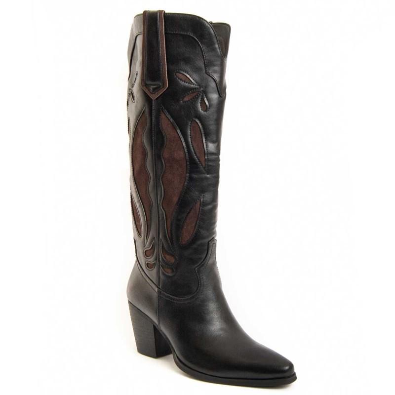 Bota De Tacón Para Mujer.  Montevita  Tejan5  96672