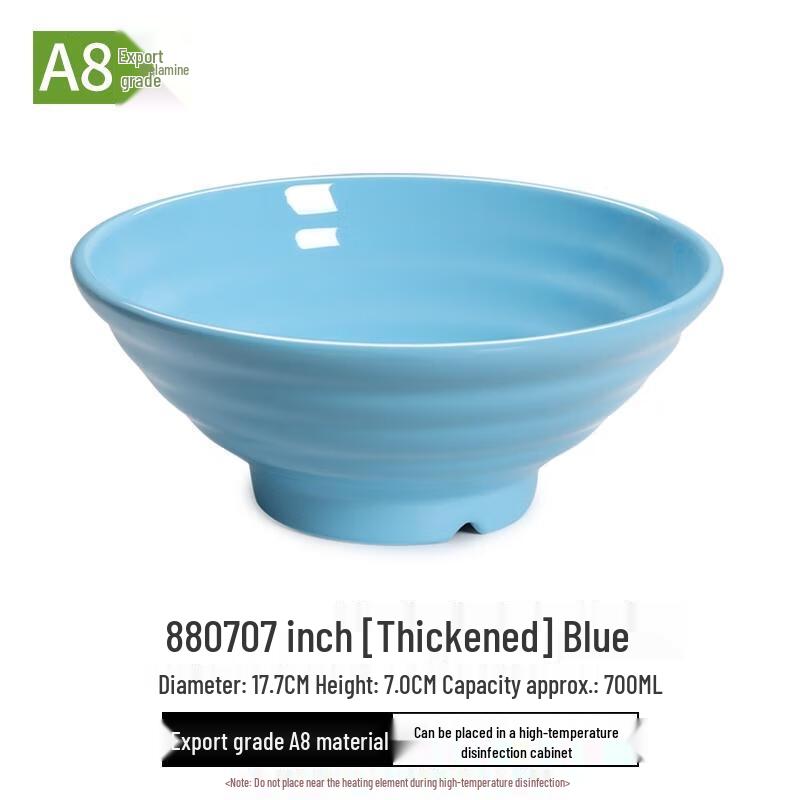 HANDUNYOU Thickened Melamine Plastic Soup Bowl