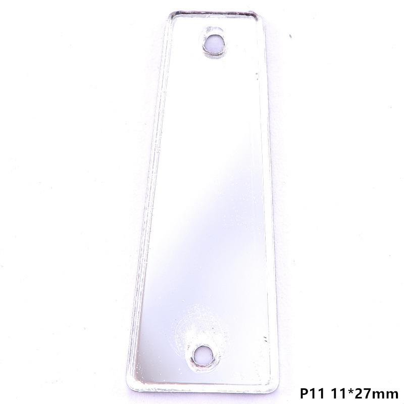 Acrylic Hand Seam Drill, Flat Bottom Special-Shaped Mirror Diy Clothing Decoration Jewelry Mirror Accessories Seam Drill