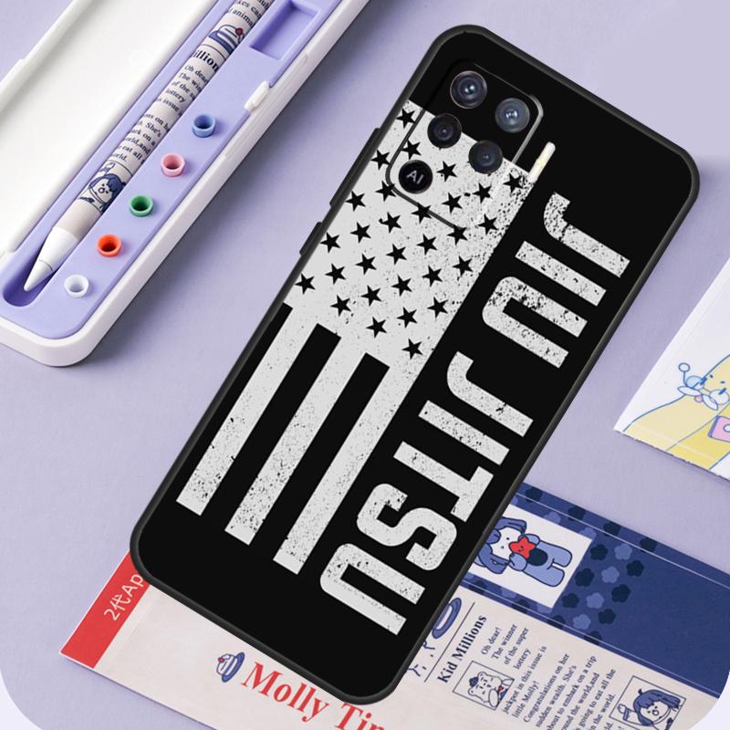 Judo BJJ Jiu Jitsu For Oppo A40 A60 A80 A94 A74 A54 A15 A18 A38 A58 A78 A98 A16 A76 A96 A57 A17 A77 A5 Pro Case